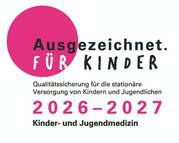 Ausgezeichnet für Kinder, Qualitätssicherung für die stationäre Versorgung von Kindern und Jugendlichen, 2026-2027, Kinder- und Jugendmedizin.