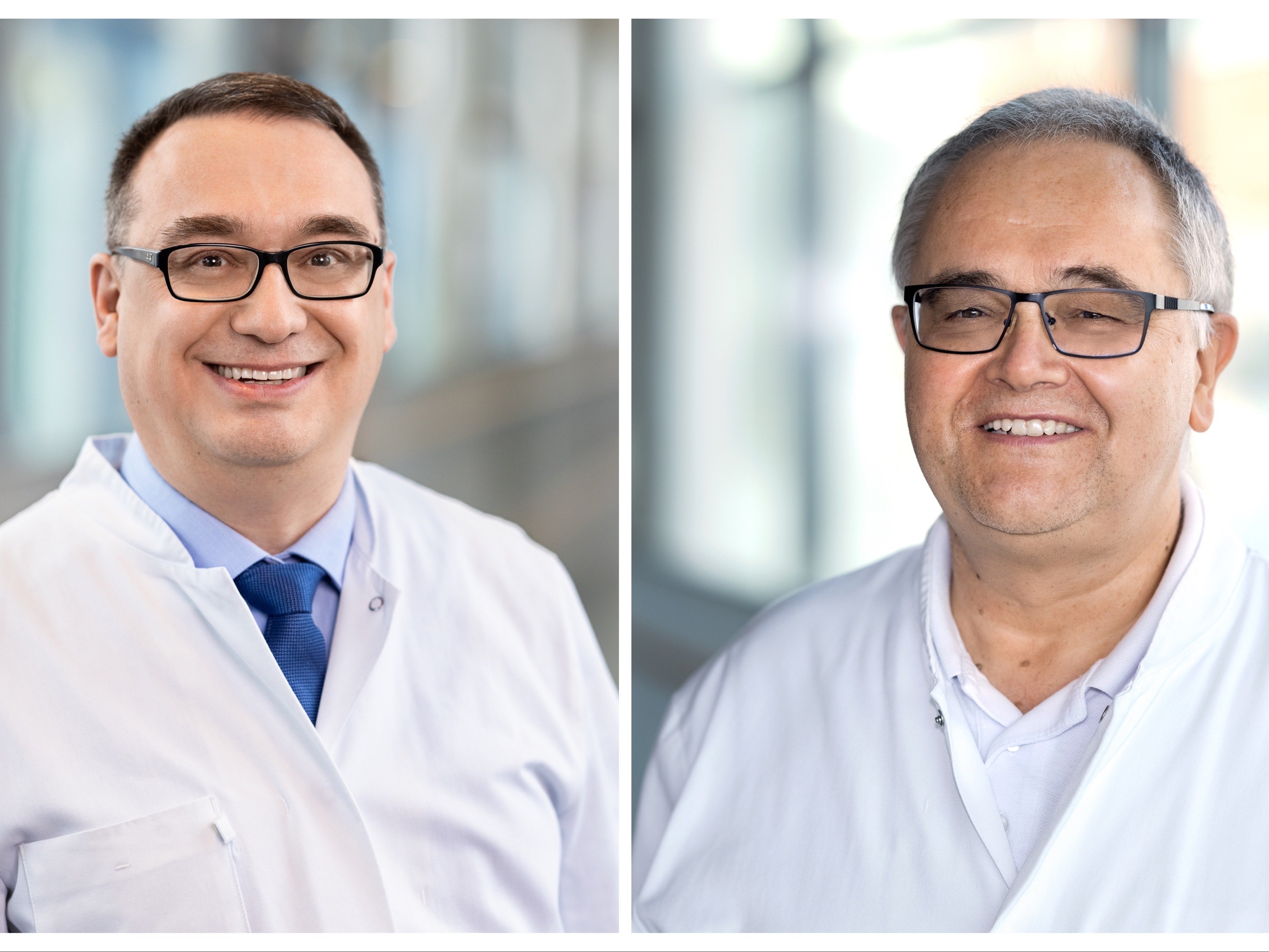 Zwei strahlende Mediziner: SRH Zentralklinikum Suhl